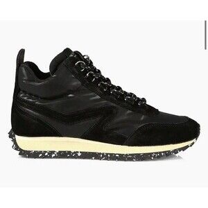 rag & bone Retro Hiker Suede-Trim Sneakers Women Shoes 8.5 9 Platform